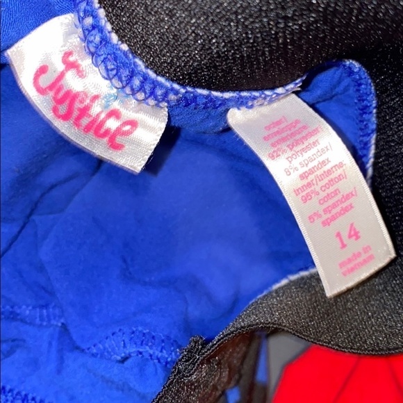 Justice  glitter elastic waist tutu skirt - Picture 6 of 7